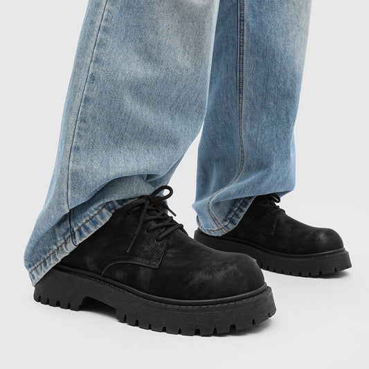 Winter Low-Top Mens Retro Work Boots