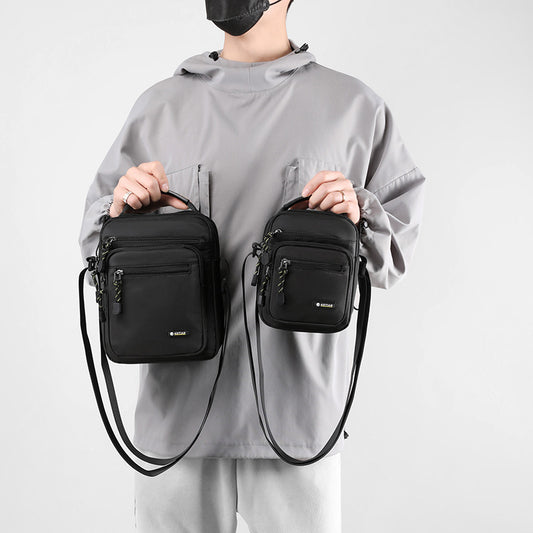 Mens Casual Crossbody Shoulder Tote Bagversatile, Available In Multiple Sizes