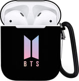 Airpods Case Compatible with Airpods 1St2Nd Full Protective Durable Shockproof Wireless Earphone Case with Key Chain for Men Women Fans Young Adult,One Size
