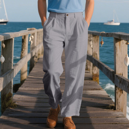 Casual Loose-Fit Business Suit Trousers