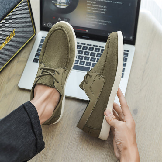 Mens Casual Low-top Lace-up Shoes