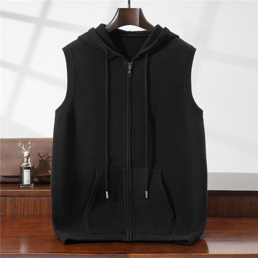 Men's Casual Knitted Wool Vest Top