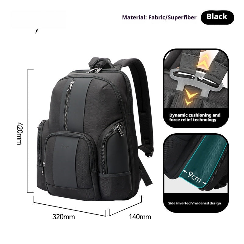 Multifunctional Mens Business Load-Relief Backpack