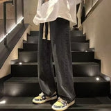 Wide-leg American-style High-street Casual Trousers