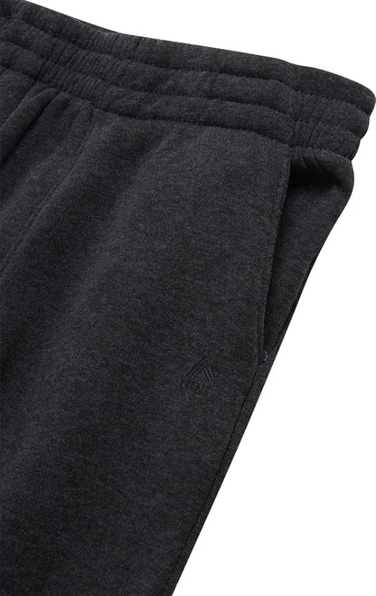 Toddler Boys Jogger Pants - 2 Pack Fleece Pull on Athletic Joggers for Boys - Soft Everyday Toddler Jogger Pants (2T-7)
