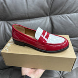 Leather Slip-on British-style Casual Loafers Shoes