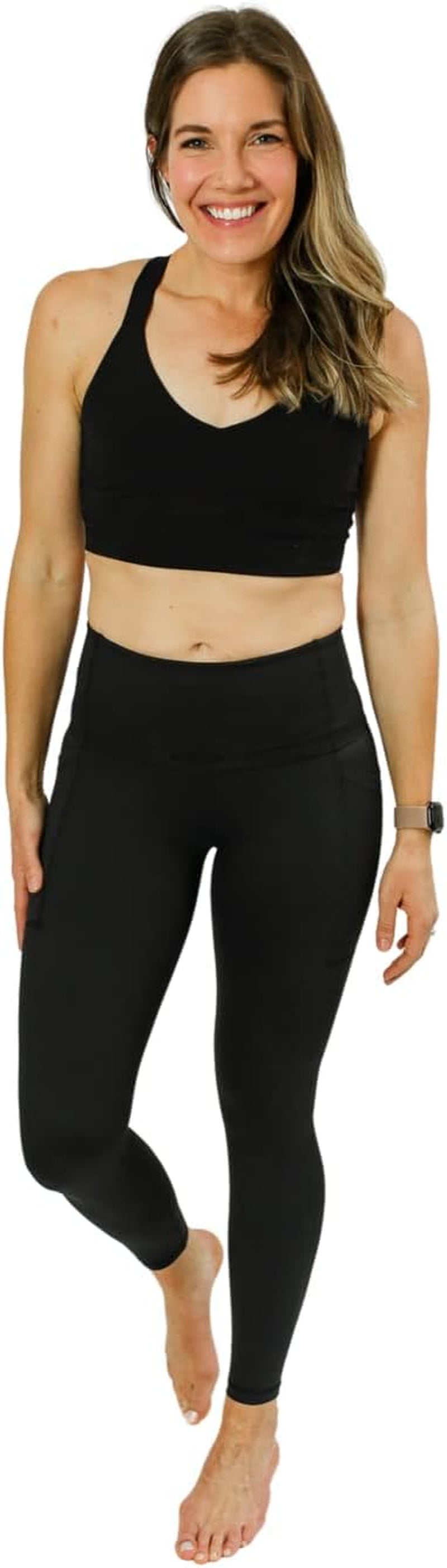 Women’S Active Maternity to Postpartum Leggings with Pockets