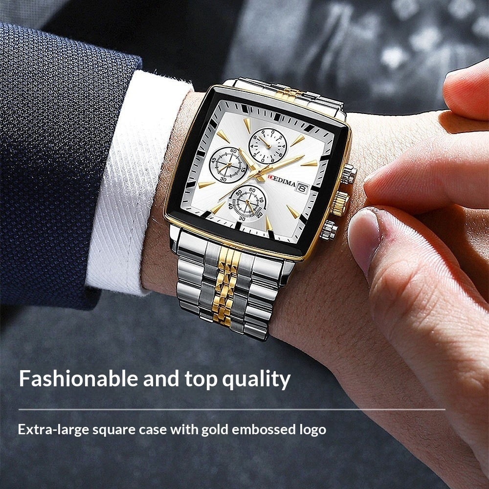 Six-hand Multi-function Sports Steel-band Watch