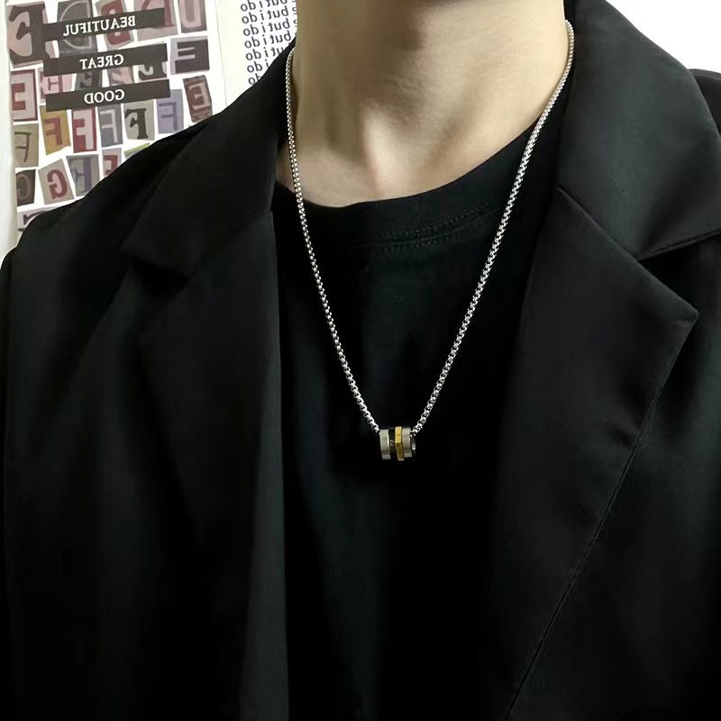 Men's Titanium Steel Small Waist Necklace
