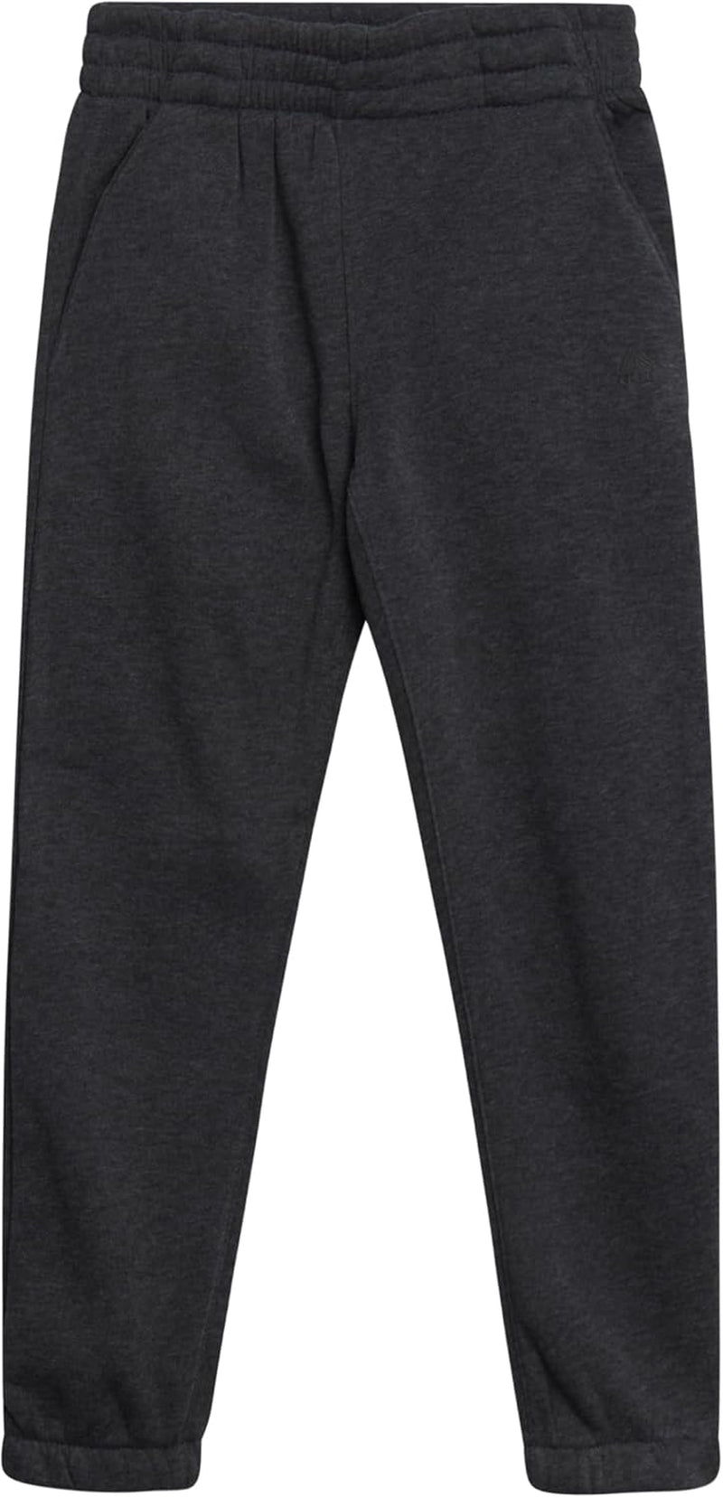 Toddler Boys Jogger Pants - 2 Pack Fleece Pull on Athletic Joggers for Boys - Soft Everyday Toddler Jogger Pants (2T-7)