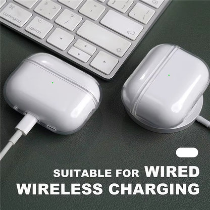 Clear Soft TPU Earphone Case with Lanyard Strap for Airpods Pro 2 3 2025 2Nd Generation Air Pods 3 2 1 4 2024 Cover Accessories