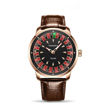 Niche Trendy Unique Luminous Waterproof Belt Quartz Watch