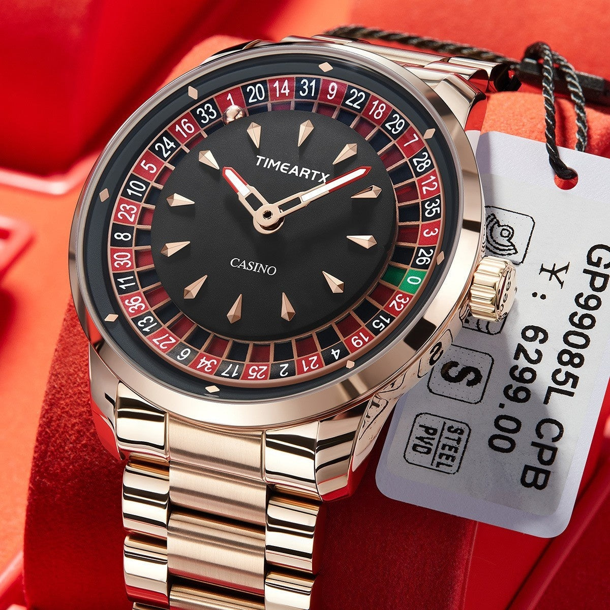 Niche Trendy Unique Luminous Waterproof Belt Quartz Watch