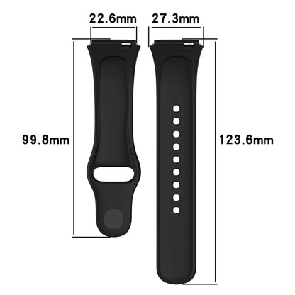 Silicone Strap for Redmi Watch 3/Active Watchbands Strap for  Redmi Watch 3 Active/Lite