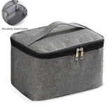 1Pc Business Trip Men'S Toiletry Bag Double Layer Large Capacity Cosmetic Bag Oxford Cloth Storage Bag Portable Handbag