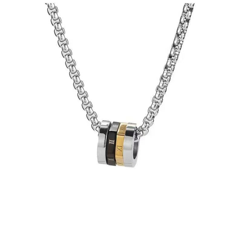 Men's Titanium Steel Small Waist Necklace