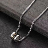 Men's Titanium Steel Small Waist Necklace