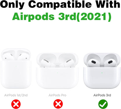 for Airpods 3 3Rd Generation Case Cute 3D Lovely Unique Cartoon for Airpod 3 Silicone Cover Fun Funny Cool Design Fashion Cases for Boys Girls Kids Teen for Air Pods 3 (2021) (Cat Claw)