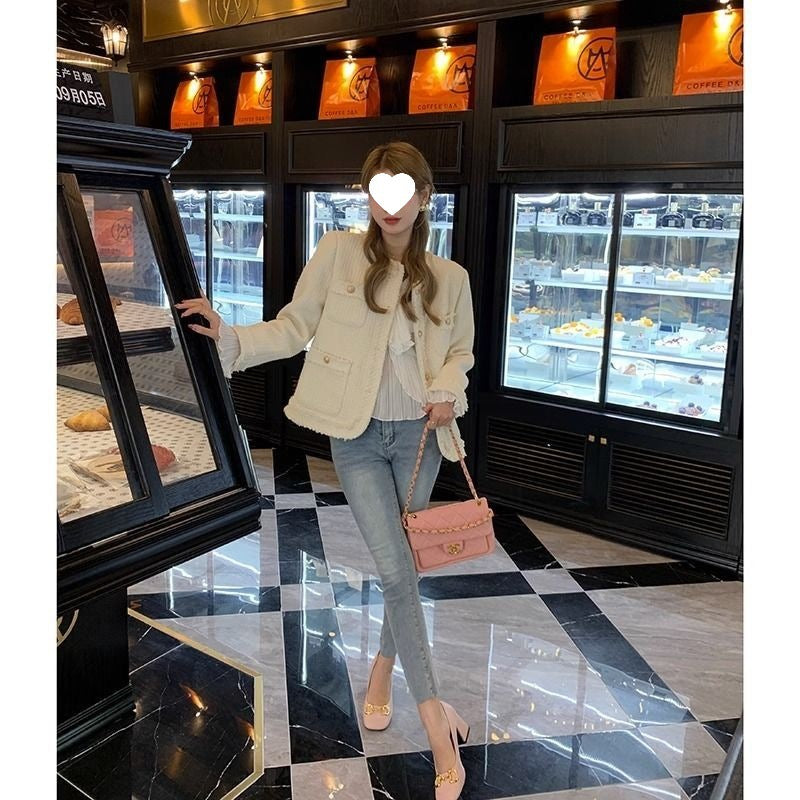 Sophisticated, Soft, Cropped Outerwear For Petite Women