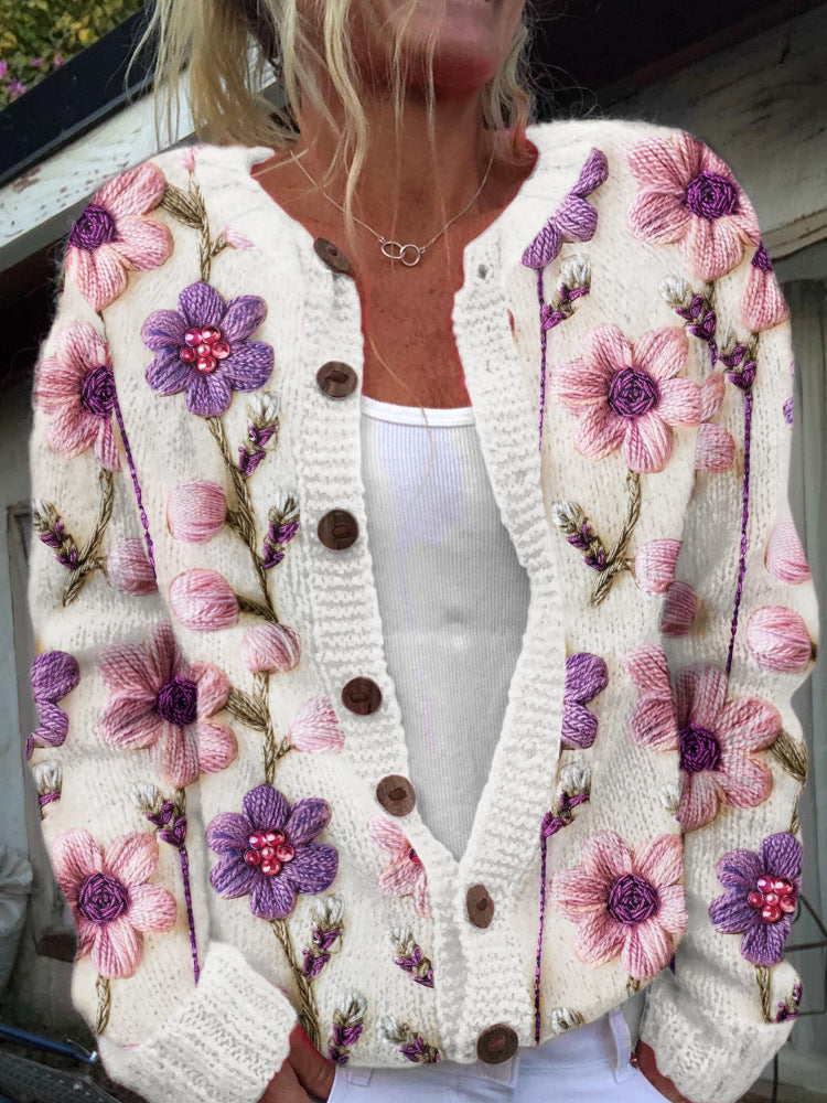 Womens Stylish Casual Striped Printed Jacket