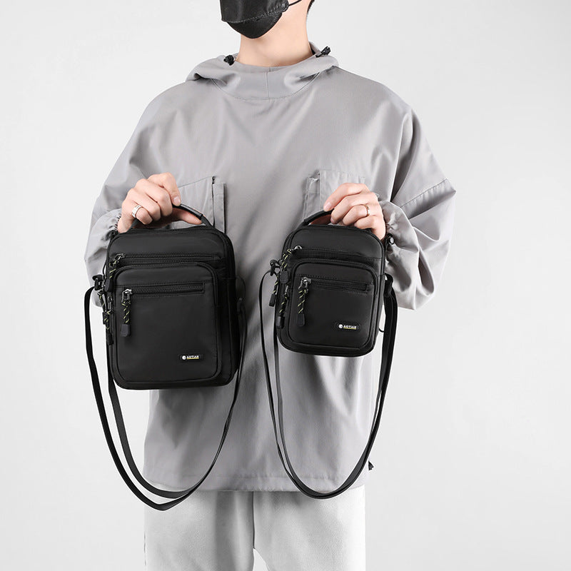 Mens Casual Crossbody Shoulder Tote Bagversatile, Available In Multiple Sizes