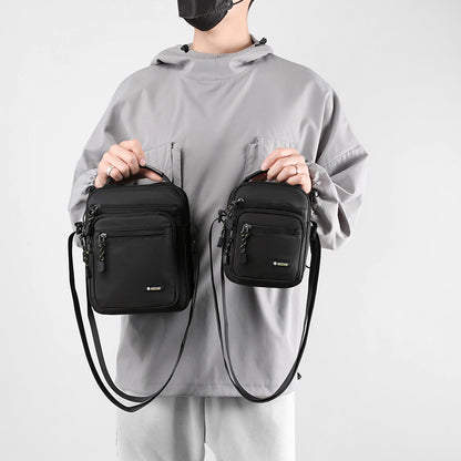 Mens Casual Crossbody Shoulder Tote Bagversatile, Available In Multiple Sizes