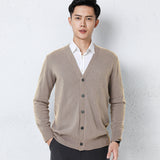 Men's Casual All-Match Long-Sleeve Knitted Jacket