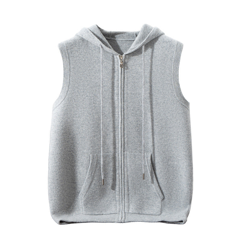 Men's Casual Knitted Wool Vest Top