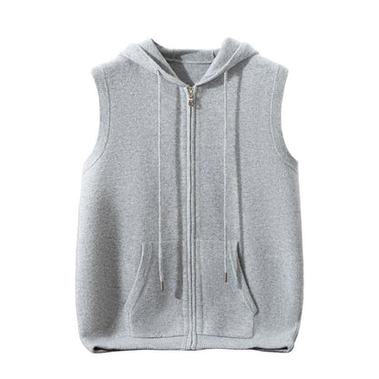 Men's Casual Knitted Wool Vest Top