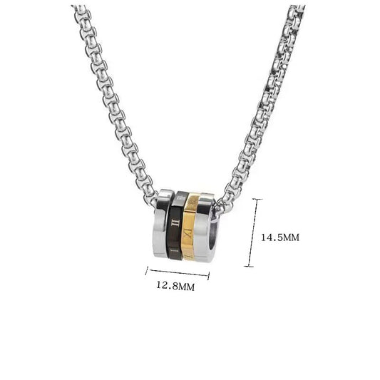 Men's Titanium Steel Small Waist Necklace