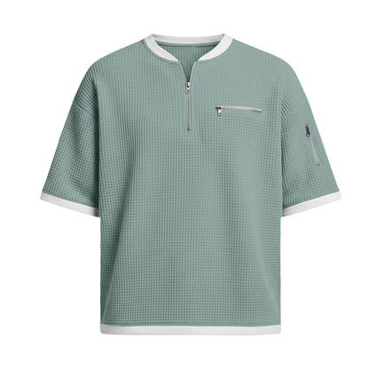 Men's Short-sleeve Polo Shirt Casual And Loose-fitting T-shirt
