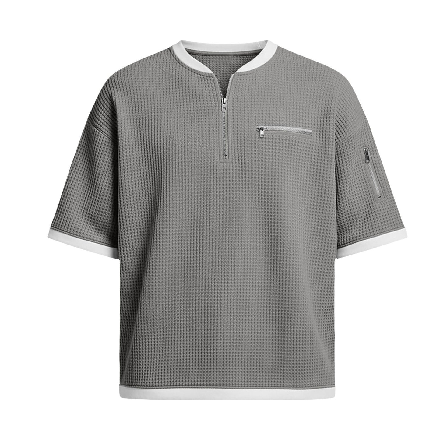 Men's Short-sleeve Polo Shirt Casual And Loose-fitting T-shirt