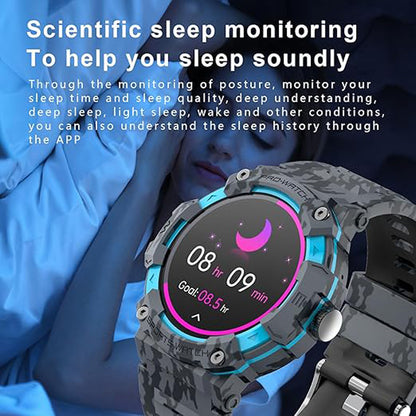 Smartwatch With GPS 1.39 Inch TFT Screen IOS Android Bluetooth 5.3,Sports Smartwatch With LED