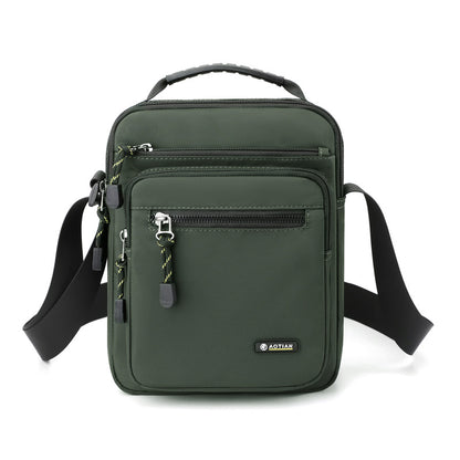 Mens Casual Crossbody Shoulder Tote Bagversatile, Available In Multiple Sizes