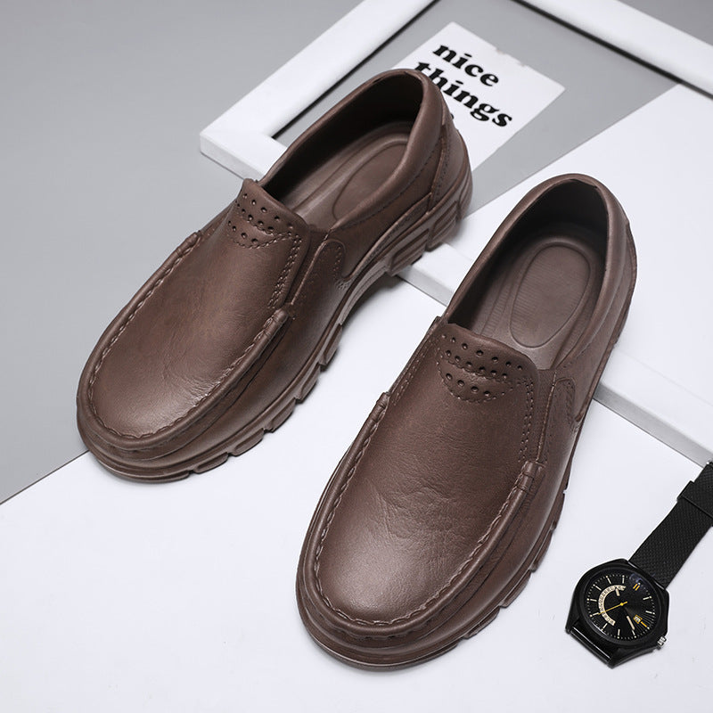 Simple Casual Slip-on Driving Shoes