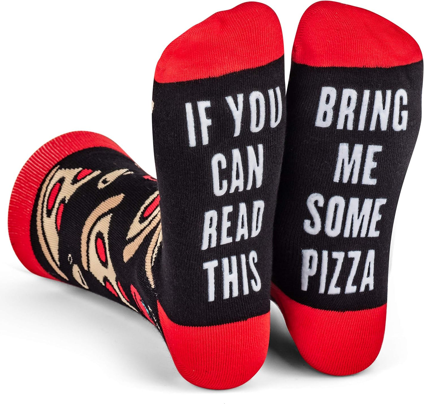 Funny Food Socks for Men and Women – Hilarious Gift for Food Lovers – Fits Men US 6–12, Women 7–13 – Great Gag Idea