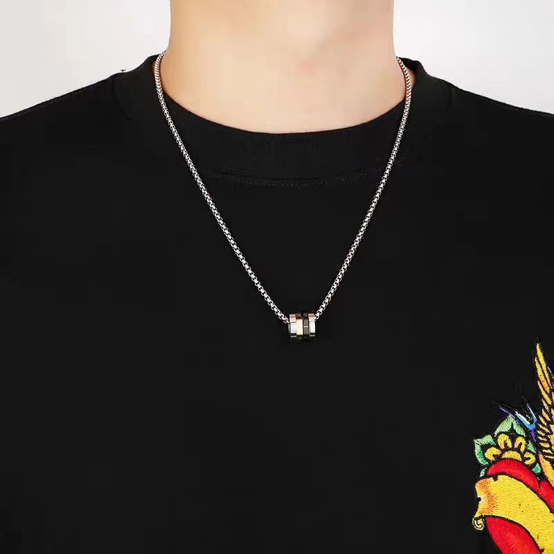 Men's Titanium Steel Small Waist Necklace