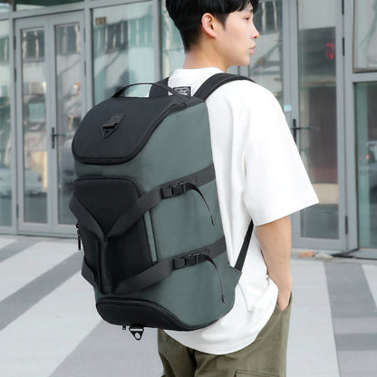 Travel For Outdoor Activities Large-capacity Leather-coated Luggage Bag