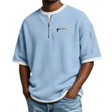 Men's Short-sleeve Polo Shirt Casual And Loose-fitting T-shirt