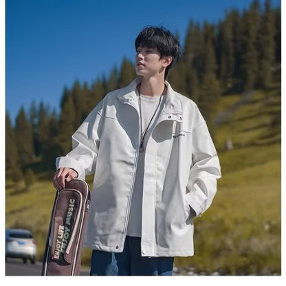 Men's Retro Casual Fashionable Loose Coat