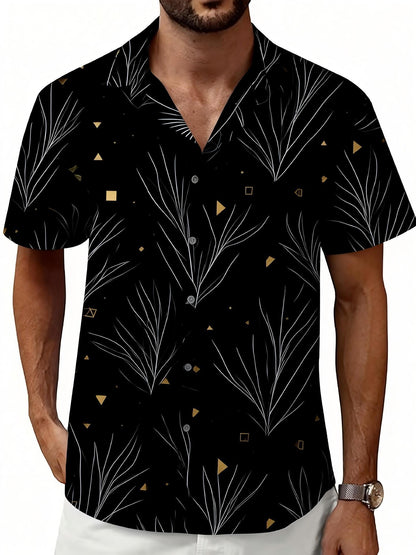 Men's Printed Casual Fashion Short-Sleeve