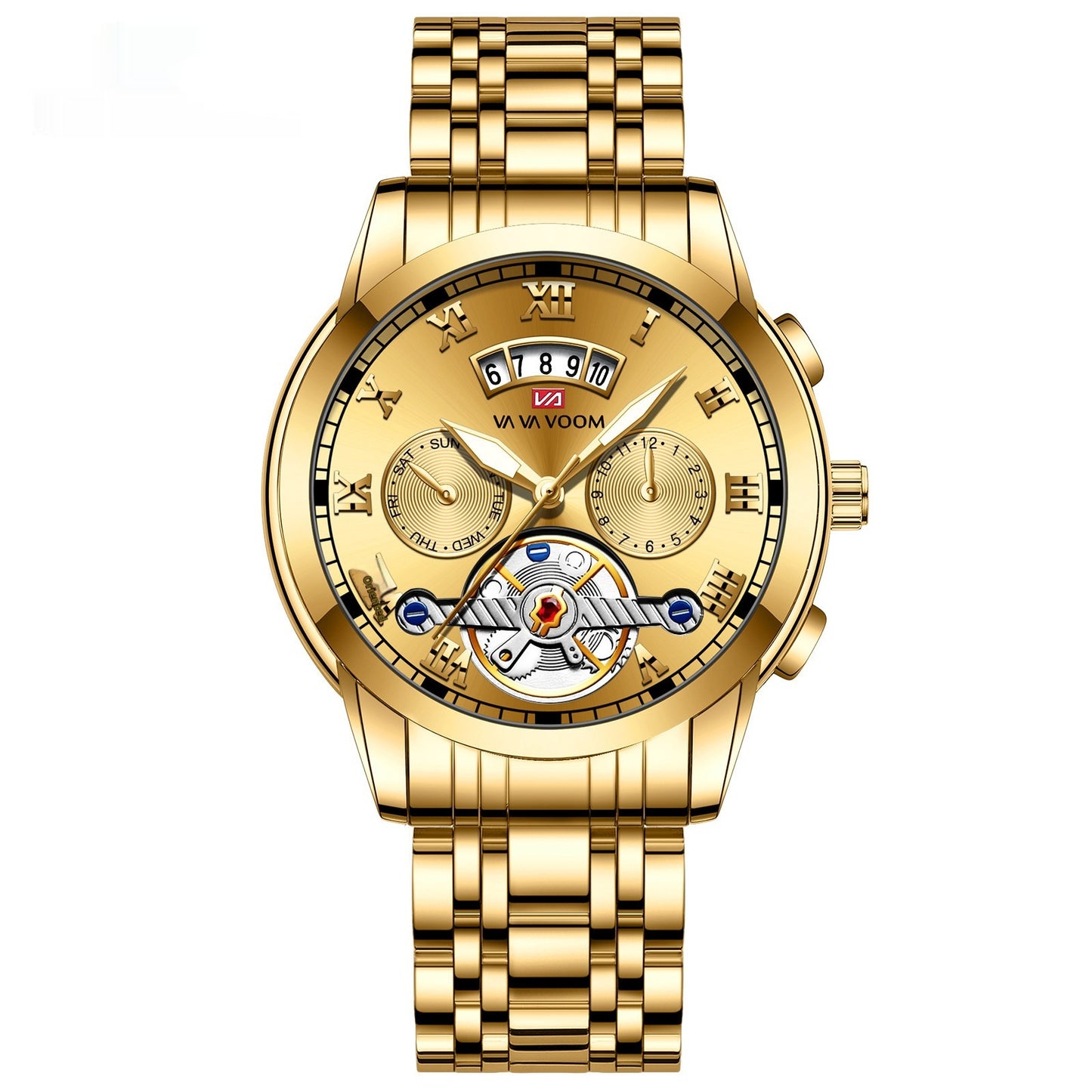 Tourbillon Multifunction Watch For Men