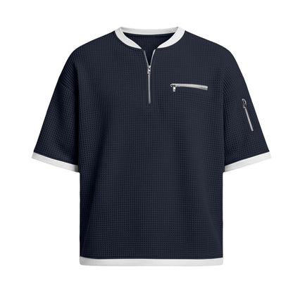 Men's Short-sleeve Polo Shirt Casual And Loose-fitting T-shirt