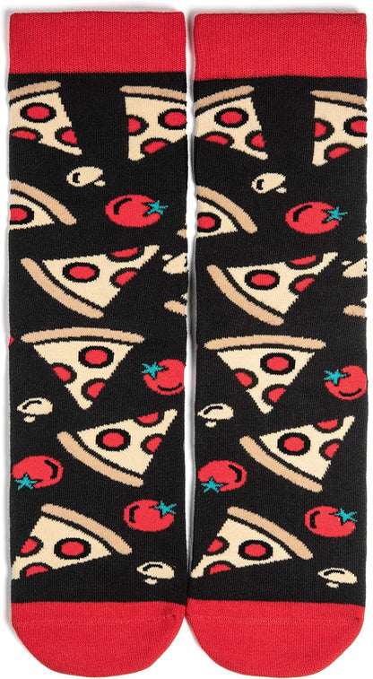 Funny Food Socks for Men and Women – Hilarious Gift for Food Lovers – Fits Men US 6–12, Women 7–13 – Great Gag Idea