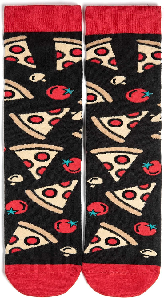 Funny Food Socks for Men and Women – Hilarious Gift for Food Lovers – Fits Men US 6–12, Women 7–13 – Great Gag Idea