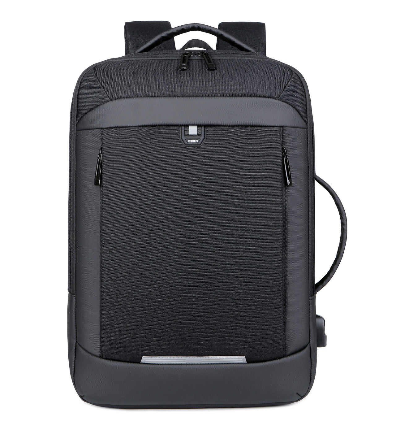 Multi-functional Black Breathable Laptop Backpack