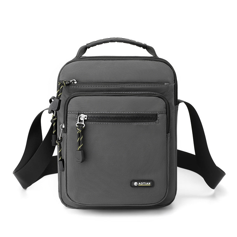 Mens Casual Crossbody Shoulder Tote Bagversatile, Available In Multiple Sizes