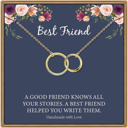 Pearl Circle Necklace - Cross Necklace for Women, Baptism, Cousin, Granddaughter, Stepmom, Grandma, Sister in Law Gifts