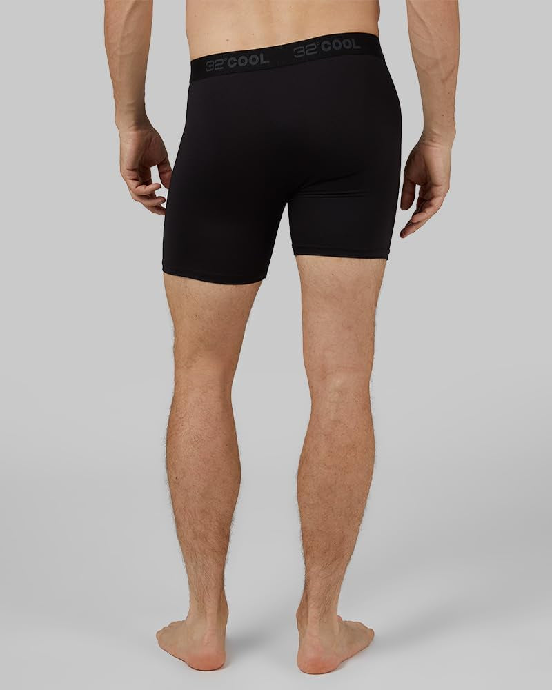32º DEGREES Mens 4-Pack Active Mesh Quick Dry Performance Boxer Brief