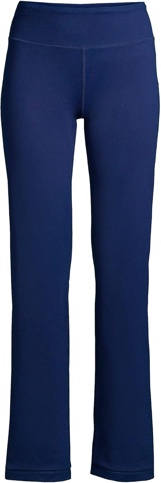 Womens Active Yoga Pants Deep Sea Navy Regular Small